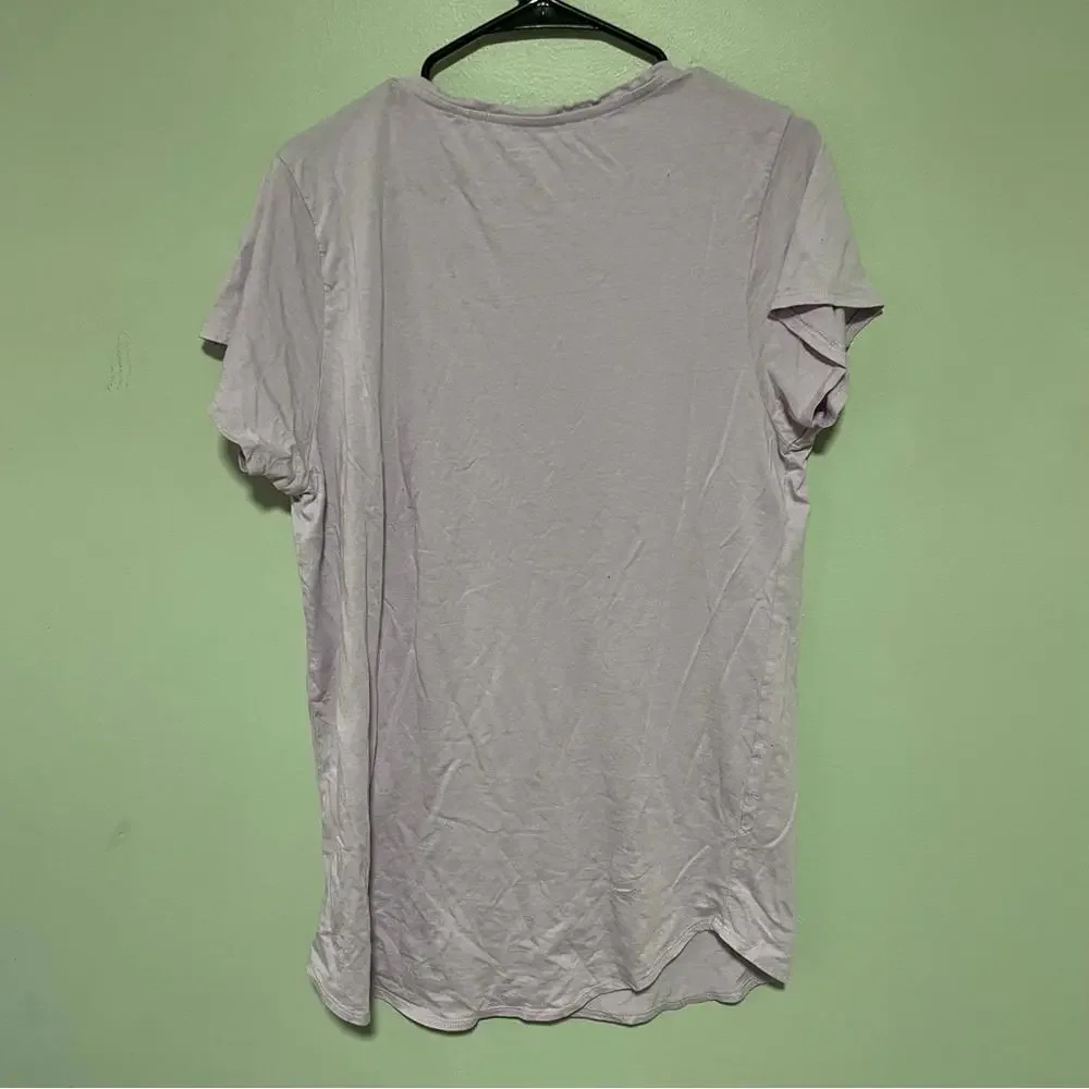 Lavender “future wives club” Graphic Tee women’s size Large - Picture 3 of 4